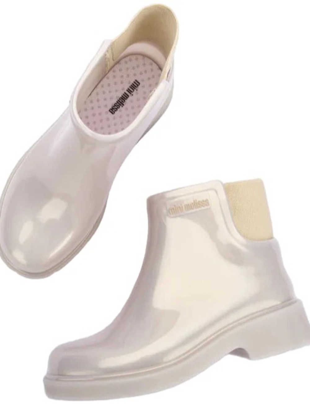 Mini Melissa SIZE 2 Ankle Rain Booties